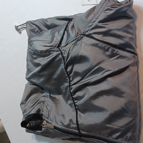 Actology Metallic Gray Hooded Jacket NWT Dillard's XL - Picture 11 of 11